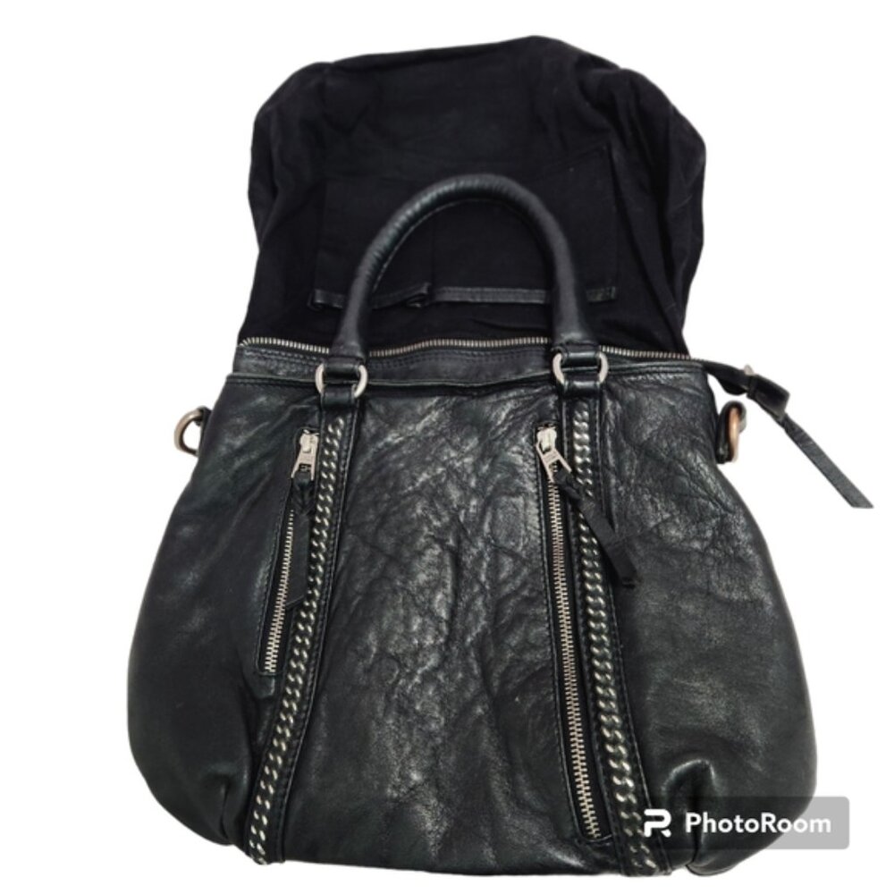 Tyoulip Sisters Lamb Leather women's handbag size OS black - Picture 4 of 11